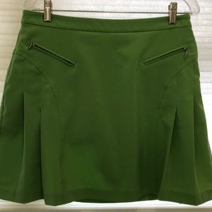 Izod Cool FX Golf Skort size 8 bright green